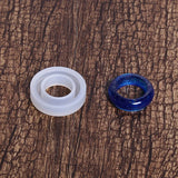 2PCS Silicone Mold for Jewelry Ring Resin Mould DIY Craft Epoxy Resin Molds