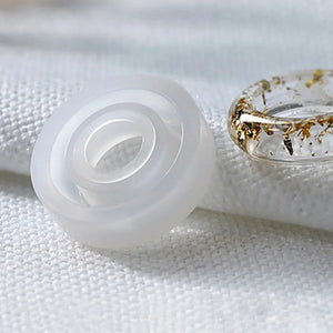 2PCS Silicone Mold for Jewelry Ring Resin Mould DIY Craft Epoxy Resin Molds