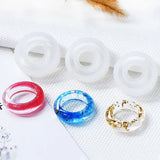 2PCS Silicone Mold for Jewelry Ring Resin Mould DIY Craft Epoxy Resin Molds