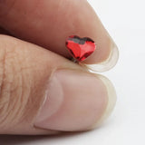 2PCS Small Heart Ear Studs Earrings 5mm 8 Colors