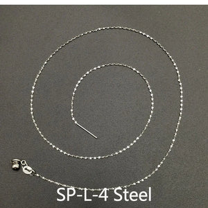 2PCS Stainless Steel Star Necklace Chain for Women