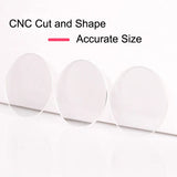 2PCS 2.0mm Round Watch Glass 20-46mm Smartwatch Replacement Crystal Flat Mirror