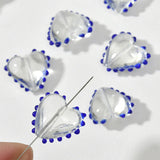 2PCS Transparent Dots Lace Bead For DIY Jewelry Making