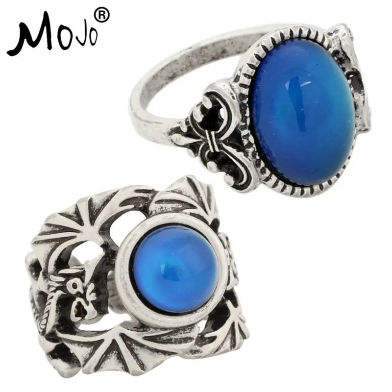 Vintage Bohemia Retro Mood Ring for Women RS008-RS040