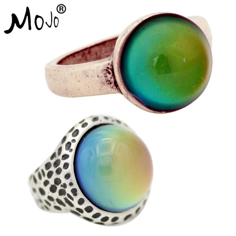 2PCS Vintage Mood Wedding Ring Set Jewelry RS036-049