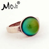 2PCS Vintage Mood Ring Set Wedding Rings of Strength RS036-002