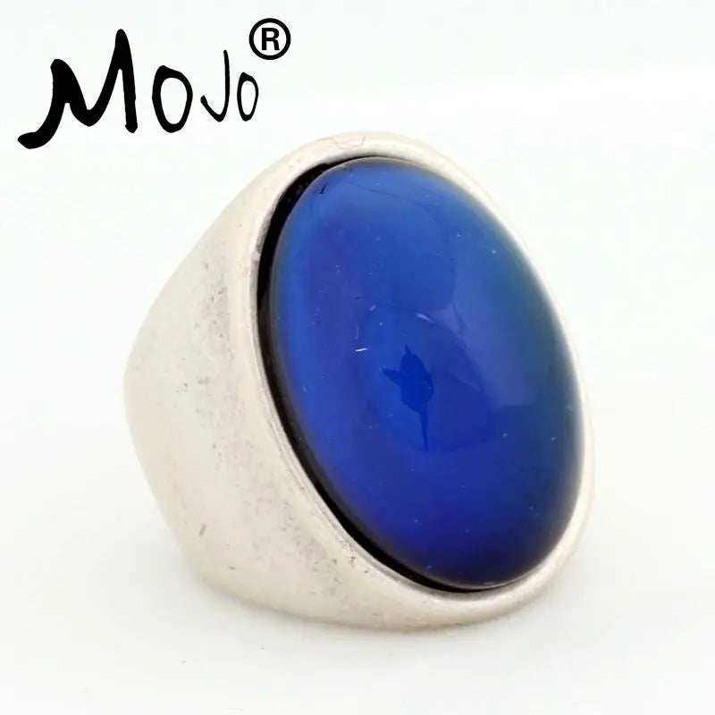 Vintage Mood Ring Set Wedding Rings of Strength for Women Men Jewelry
