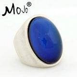 Vintage Mood Ring Set Wedding Rings of Strength for Women Men Jewelry