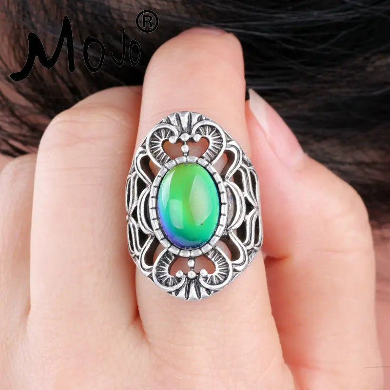 2PCS Vintage Mood Wedding Rings Set RS019-013
