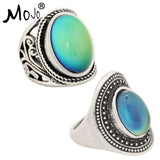 Vintage Mood Ring Set Wedding Rings of Strength 019-RS011