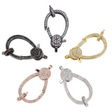 2PCS Zircon Lobster Clasp for Jewelry Making