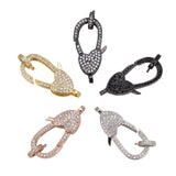 2PCS Zircon Lobster Clasp for Jewelry Making