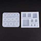 Silicone Mold for Earrings Pendant Making Resin Jewelry Tool