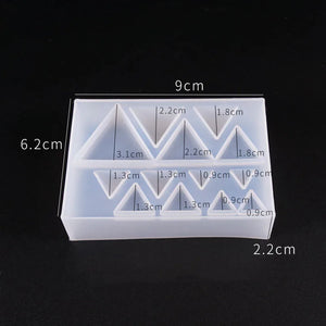 Silicone Mold for Earrings Pendant Making Resin Jewelry Tool