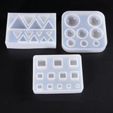 Silicone Mold for Earrings Pendant Making Resin Jewelry Tool
