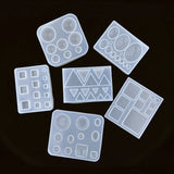 Silicone Mold for Earrings Pendant Making Resin Jewelry Tool