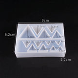 Silicone Mold for Earrings Pendant Making Resin Jewelry Tool