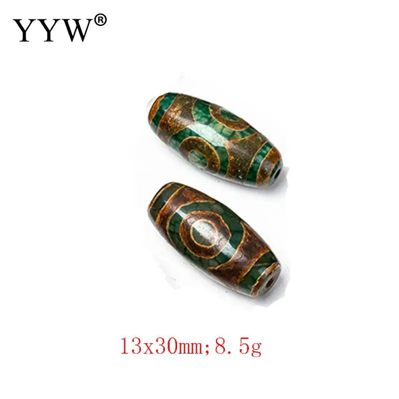Tibetan Dzi Beads Vintage Stone Beads DIY Buddhism Jewelry Making