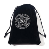 2PCs Multicolor Velvet Tarot Drawstring Bags