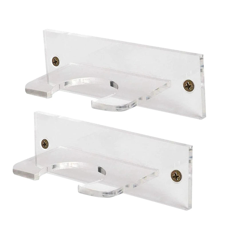 Acrylic Baseball Bat Holder Wall Mount Display Rack T Baseball or Softball Bat