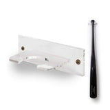 Acrylic Baseball Bat Holder Wall Mount Display Rack T Baseball or Softball Bat