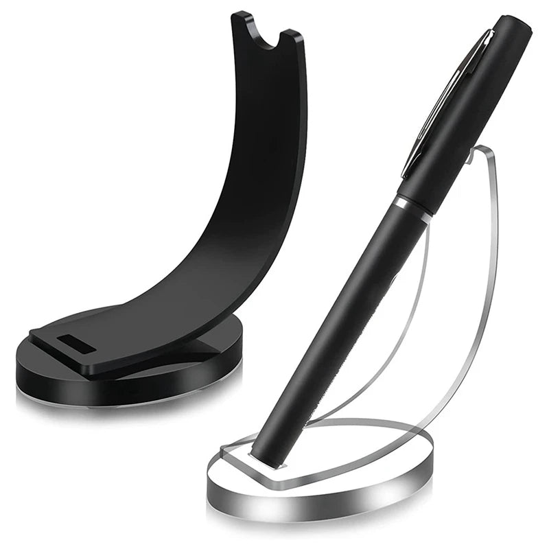 Clear Acrylic Pen Holder Stand Display Rack Organizer