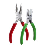 6 in 1 Bail Making Pliers & Nylon Nose Pliers for Beading Set