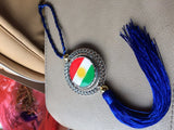 Kurdish Flag Necklace Koerdische Kurdistan Map Car /Home Hanging Gift