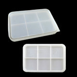 2Pc Tray Resin Mold Epoxy Mold Silicone Mould Jewelry Plate Dish Mold