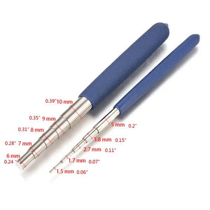 2Pcs Wire Ring Wrapping Loop Jump Jewelry Forming Tool