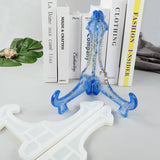 10" Display Stand Epoxy Resin Casting Mold Artworks Easels Holder Kit