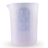 2Pcs Silicone Measuring Cup Cook Bakers Jewelry Tools