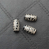 2Pcs 10X20mm Tibet Dzi Agates Beads DIY Jewelry Mixed Patterns
