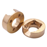 2Pcs 110G Brass Counterweights for RC Crawler Car