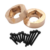 2Pcs 110G Brass Counterweights for RC Crawler Car