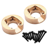 2Pcs 110G Brass Counterweights for RC Crawler Car