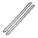 2Pcs 16 Inch Chainsaw Saw Chain Blade Wood Cutting Chainsaw Parts