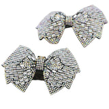 2Pcs Crystal Rhinestones Shoe Clips Buckles DIY Craft Accessories