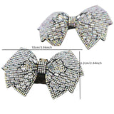 2Pcs Crystal Rhinestones Shoe Clips Buckles DIY Craft Accessories