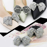 2Pcs Crystal Rhinestones Shoe Clips Buckles DIY Craft Accessories