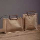 2Pcs 20Cm Wooden Bags Handle Purse Frames DIY Handbag Accessories