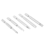 2Pcs 260MM Ratchet Screwdriver Set with Slotted & Phillips Bits