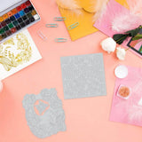 2Pcs Carbon Steel Hot Foil Plate Metal Dies Scrapbooking Embossing Craft