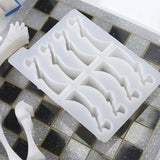 2Pcs 3D Chess Pieces Resin Casting Molds Kit International Chess Molds Resin Art