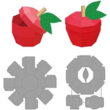 2Pcs 3D Fruit Cutting Dies Embossing Stencils for Card Scrapbooking DIY Craft