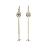 2Pcs 45 Steel CVD Drive Shaft for 144001 124019 LC 1/14 RC Car