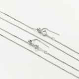2Pcs Women's Necklace Chain for Jewelry Making Accessories