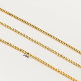 2Pcs Women's Necklace Chain for Jewelry Making Accessories