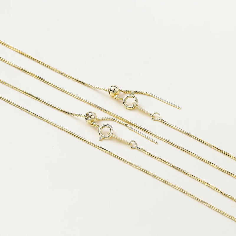 2Pcs Women's Necklace Chain for Jewelry Making Accessories