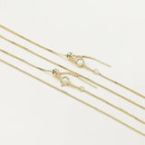 2Pcs Women's Necklace Chain for Jewelry Making Accessories